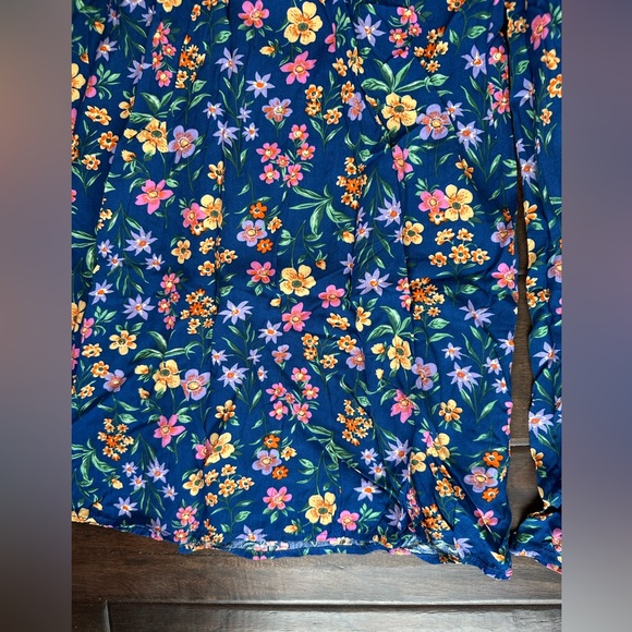 Pink Lily floral wide leg pants size XS - Picture 3 of 4